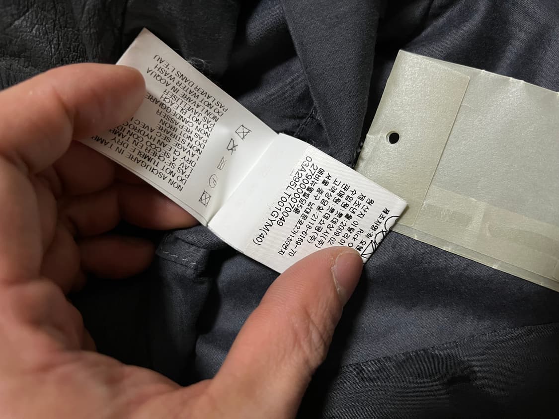 릭오웬스 wrap 가죽자켓 상품이미지8