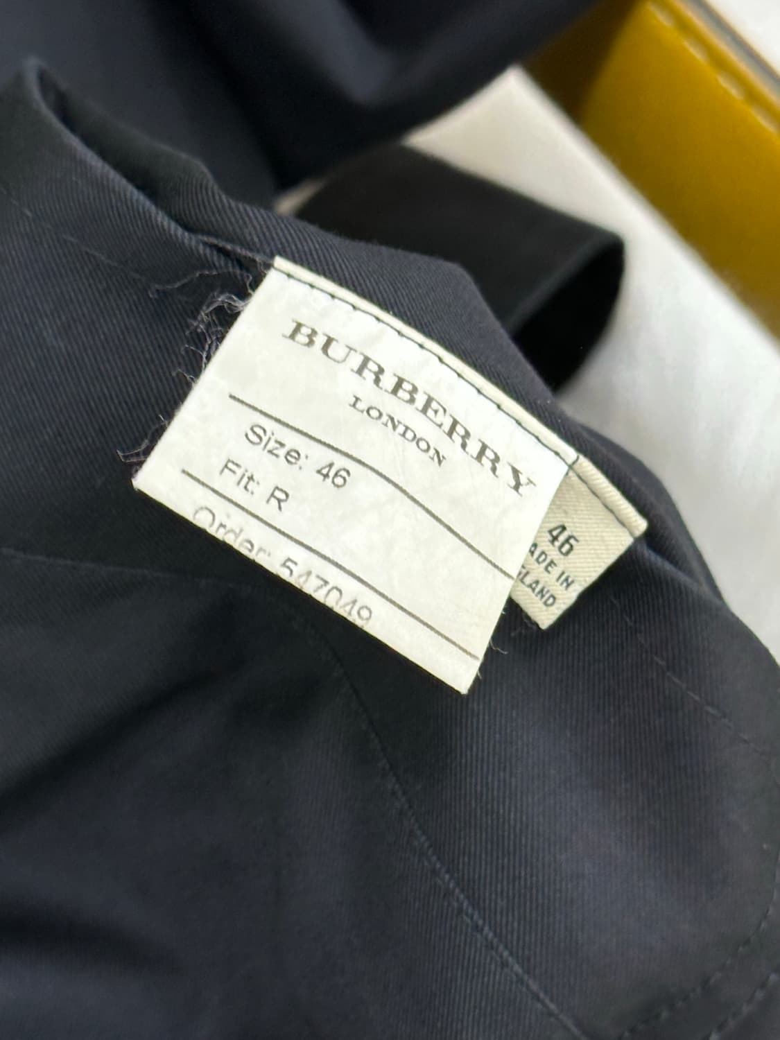 버버리 남성 내피 트렌치 코트 상품이미지10