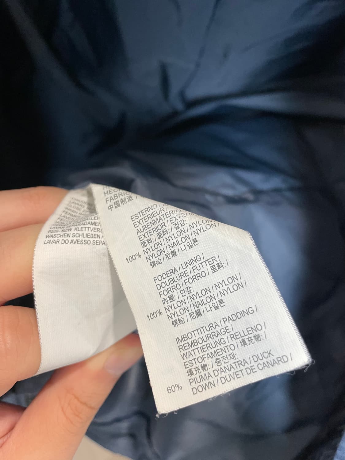 (L) ck 캘빈클라인 덕다운 후드 패딩 상품이미지8