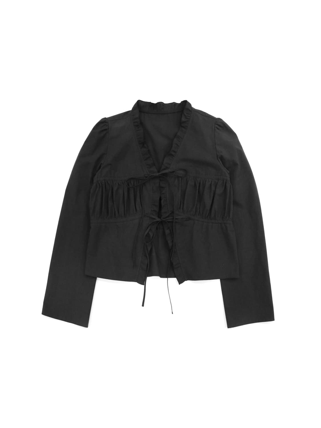 더오픈프로덕트 러플드 코튼 블라우스 상품이미지3