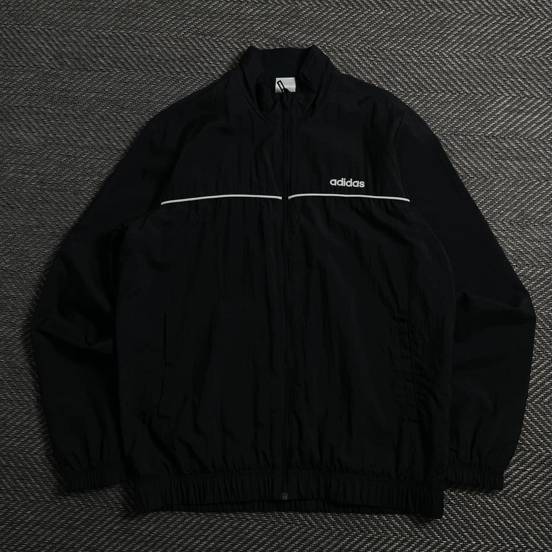아디다스 아치로고 나일론 바람막이 블랙o 4149 상품이미지1