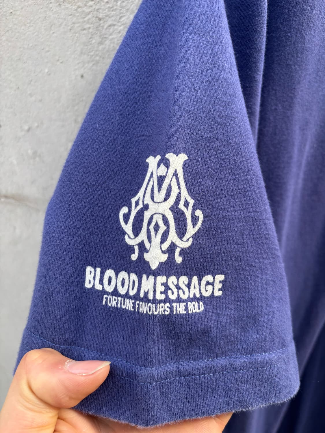 BLOOD MESSAGE x Ted Company 올드스쿨 티셔츠  상품이미지5