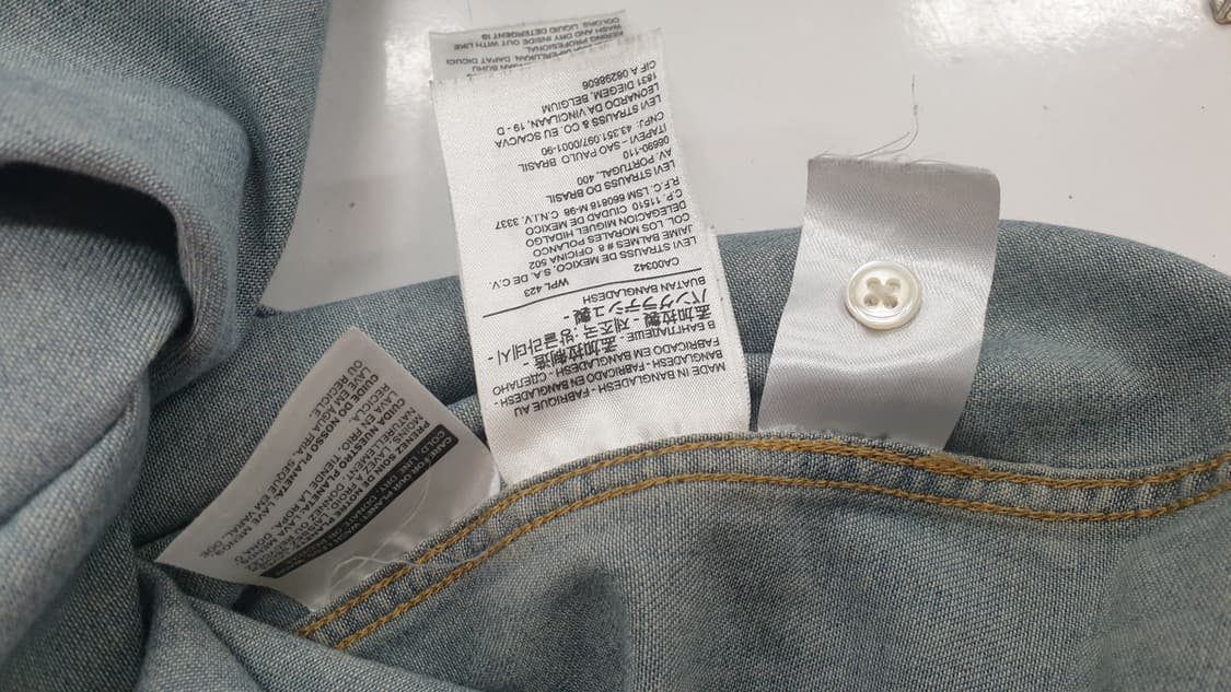 리바이스 데님 웨스턴 셔츠 XL 상품이미지5