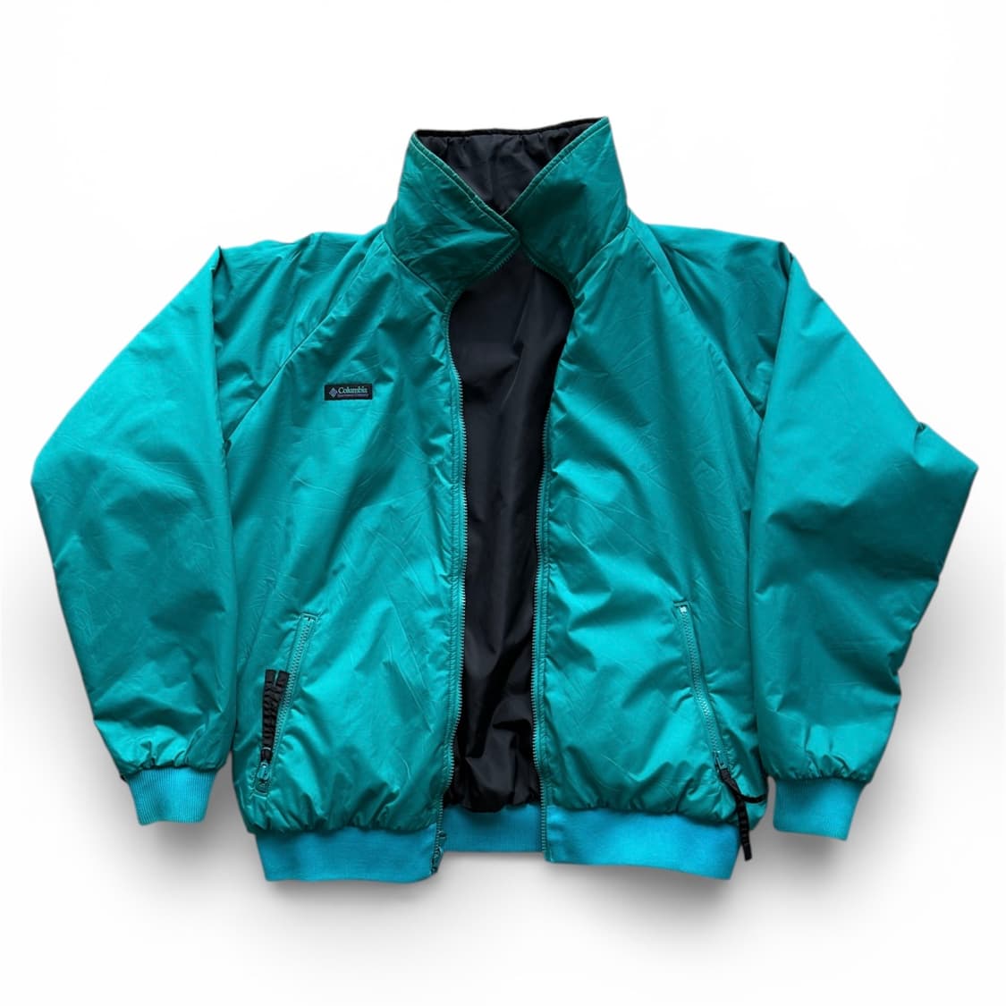 80s Columbia 리버시블 봄버 자켓 상품이미지7