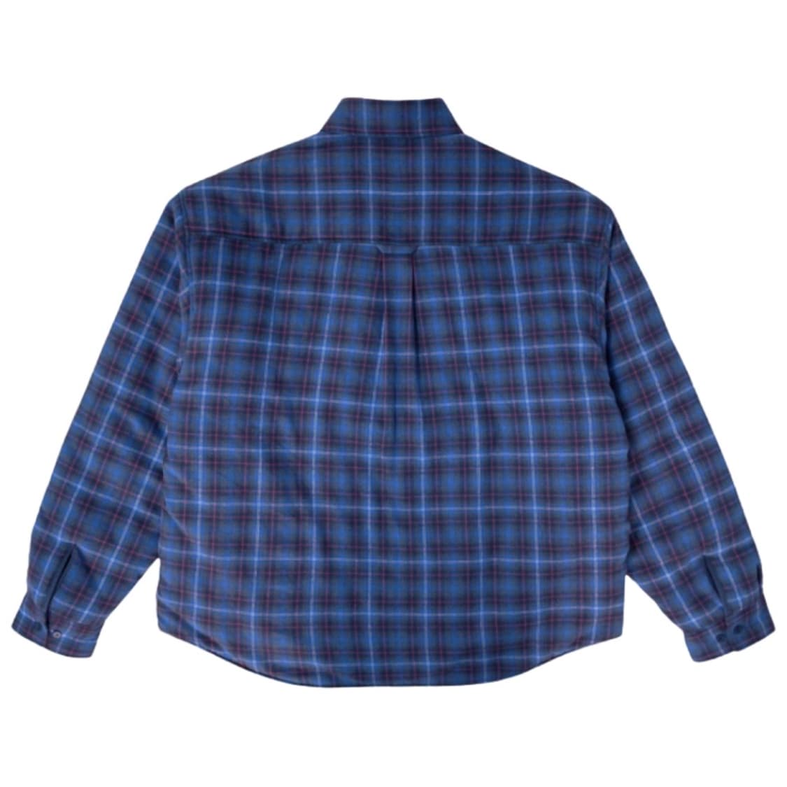 프로젝트 G/R 리버시블 패디드 체크 셔츠 네이비 상품이미지5