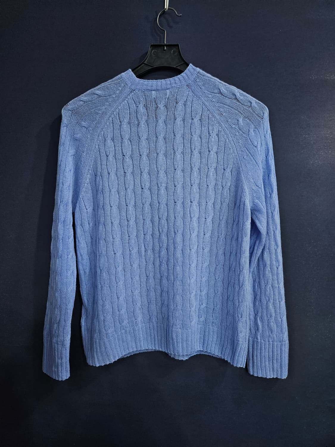 에트로 캐시미어 케이블 남성 40 니트 스웨터  상품이미지4