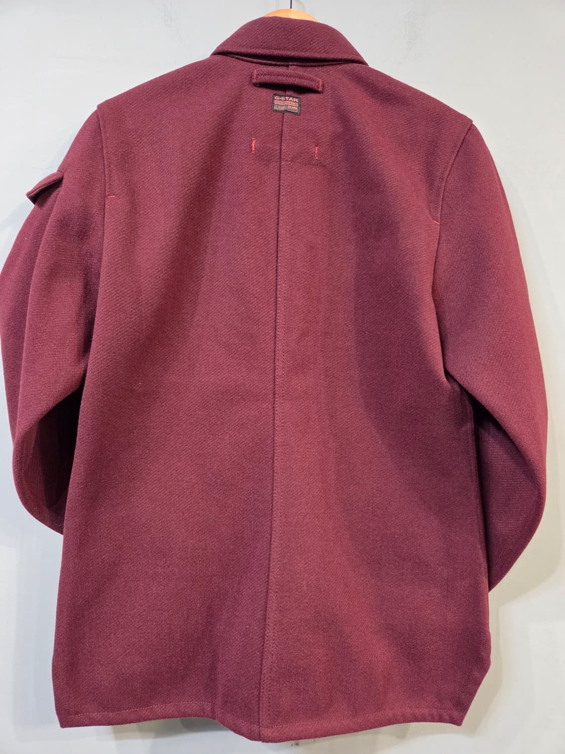 G-STAR RAW 셔츠형 자켓 버건디 상품이미지2