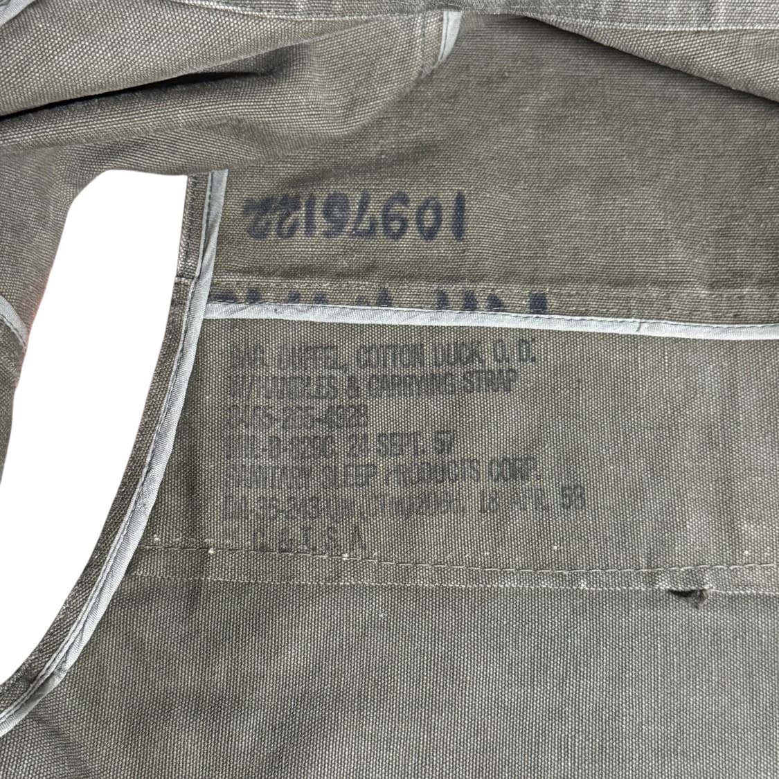 1957 U.S. Army Duck Canvas Rework Vest 상품이미지5