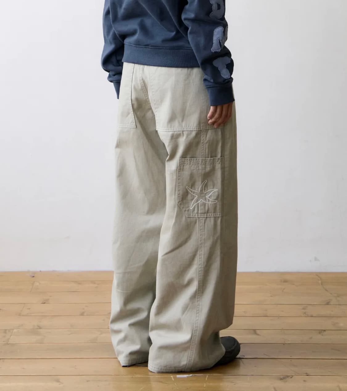 더콜디스모먼트 TCM stitch cargo pants (beige gr 상품이미지1
