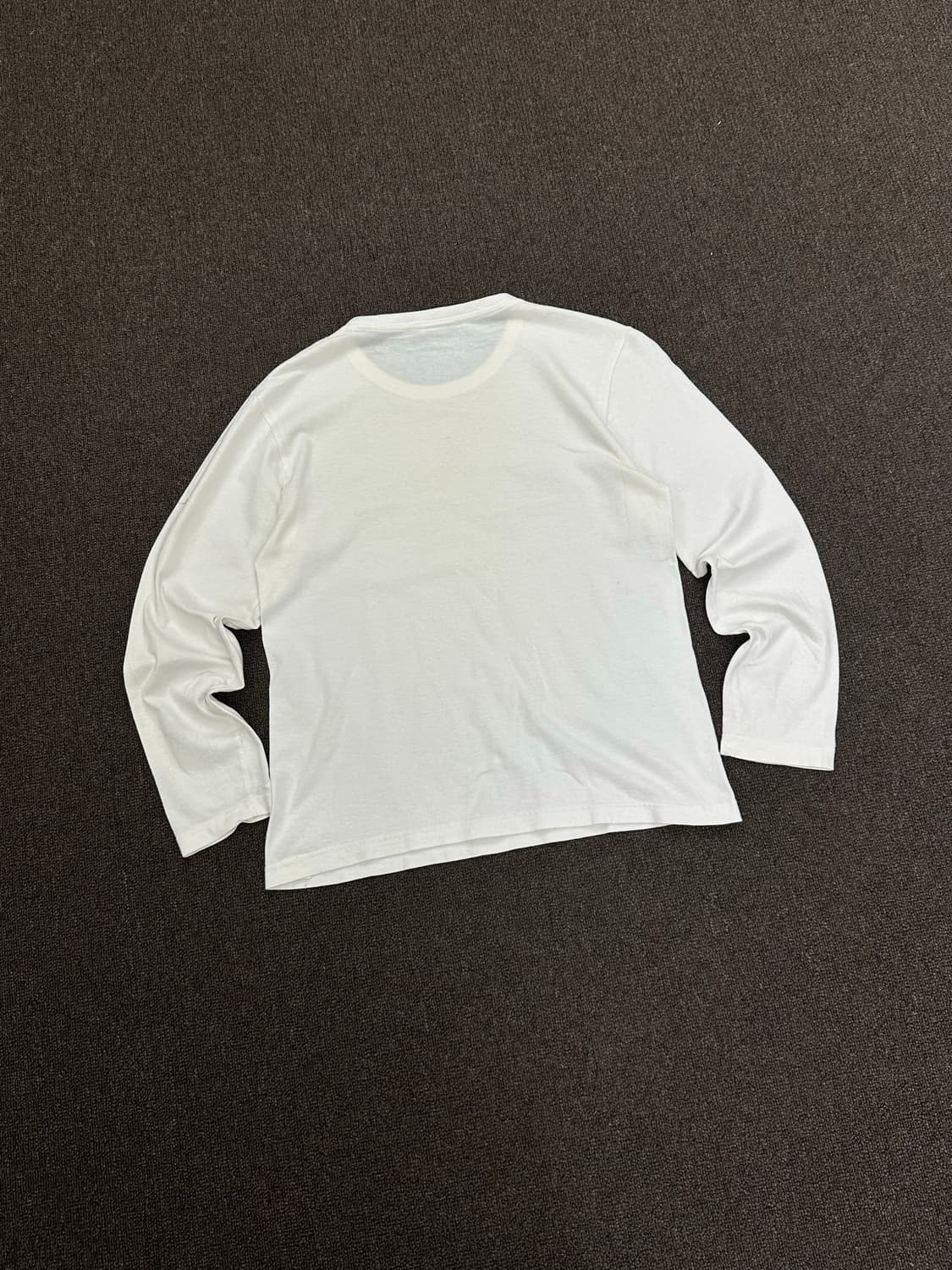 M)알파 인더스트리 빈티지 밀리터리 화이트 롱슬리브(이염) 상품이미지8