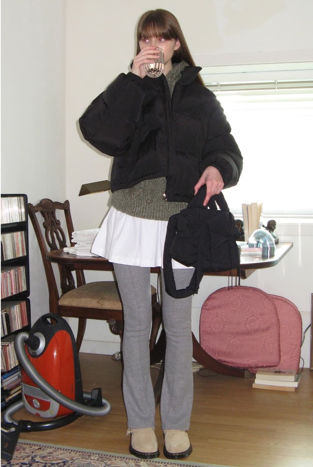 시눈 블랙패딩 상품이미지8