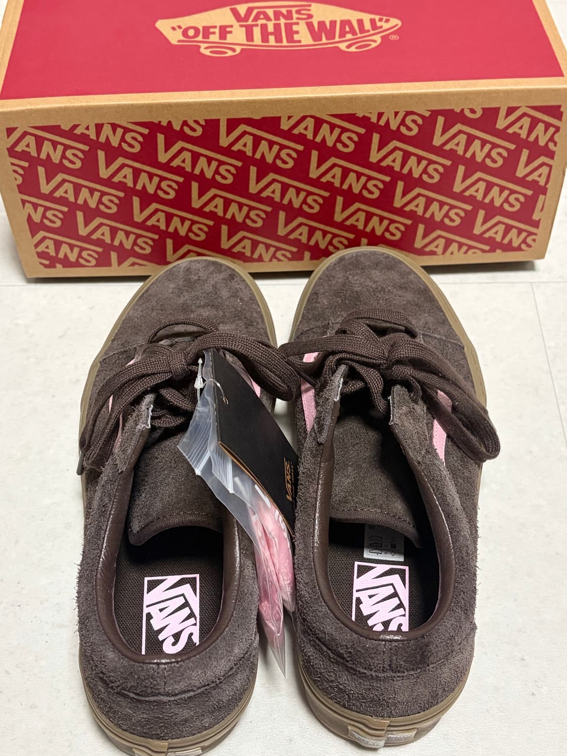 반스 올드스쿨 브라운핑크 260 (새거) 상품이미지4