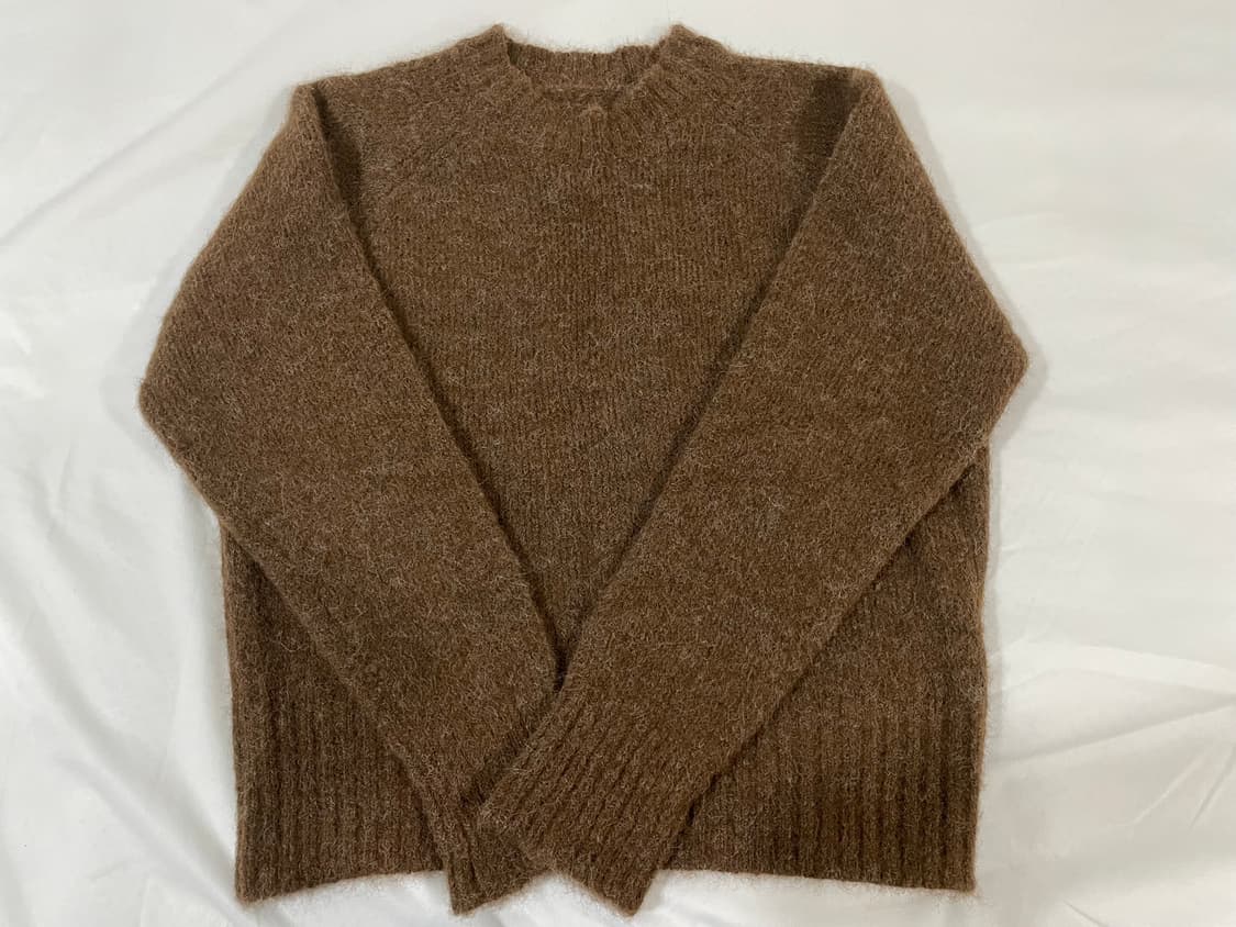 브라운 니트 상품이미지3