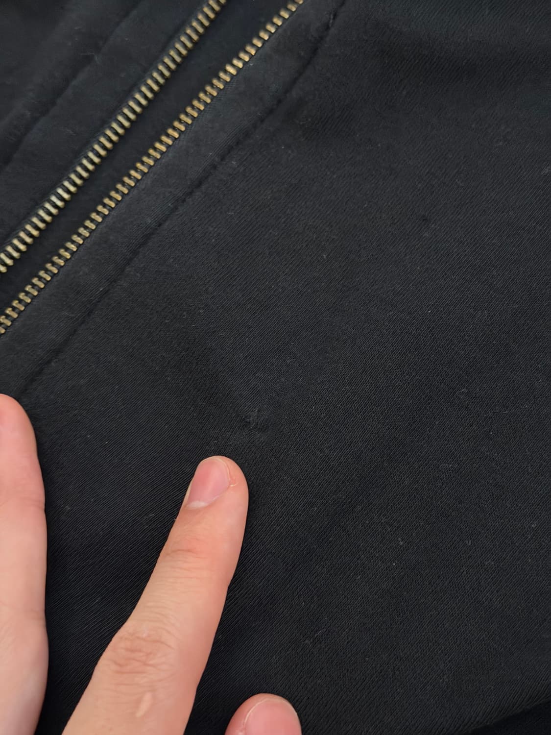 폴로 랄프로렌 투웨이 코튼 집업 져지 블랙 상품이미지5