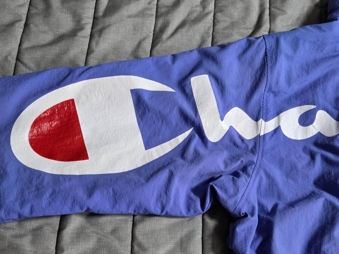 [L] 슈프림 챔피온 트랙 자켓 바람막이 퍼플 상품이미지4