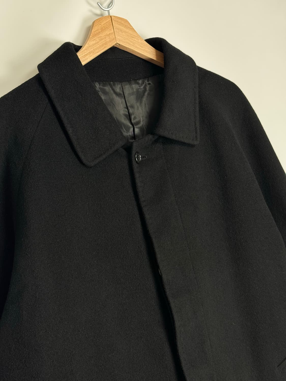 일본 빈티지 캐시미어 100% 발마칸 코트 XL 상품이미지1