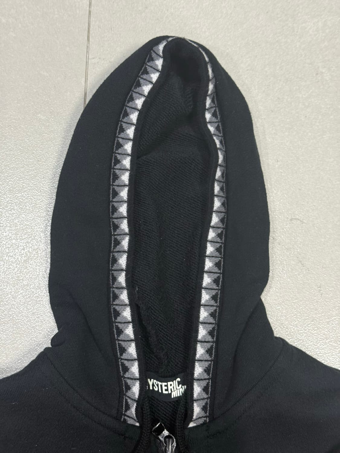 히스테릭 글래머 아카이브 스터드 폭탄 후드 집업 자켓 상품이미지3