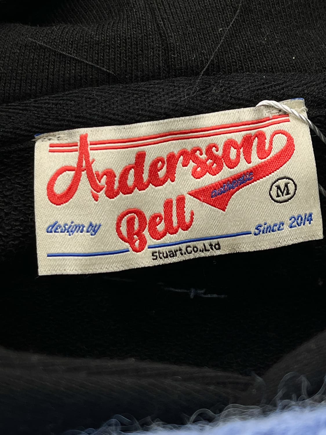 앤더슨벨 노르딕 콤보 크롭 니트 후디 상품이미지5