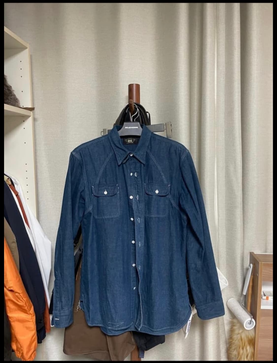 더블알엘 워크셔츠 RRL 웨스턴셔츠 데님셔츠 상품이미지1