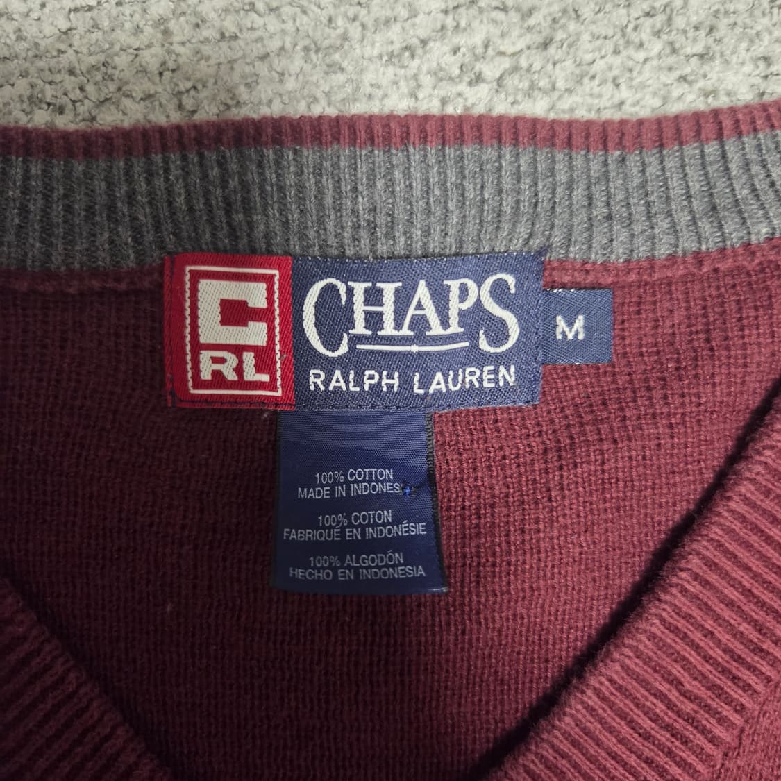 Chaps 폴로 챕스 랄프로렌 니트 L-XL(100-105) 상품이미지3