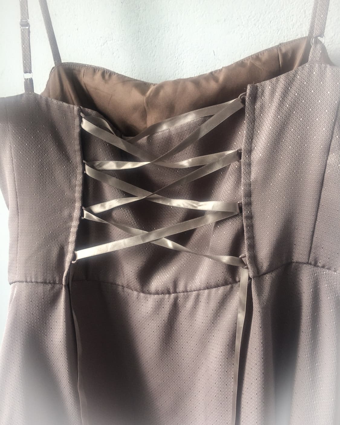 Shirring point glitter sleeveless one pi 상품이미지5