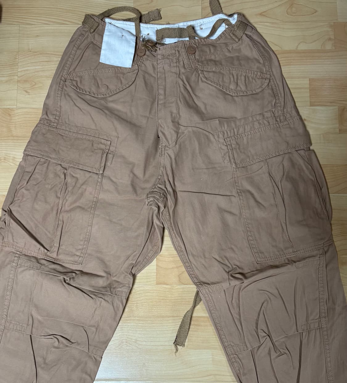 [A VINTAGE FIT] SAND BOYFRIEND CARGO 상품이미지3