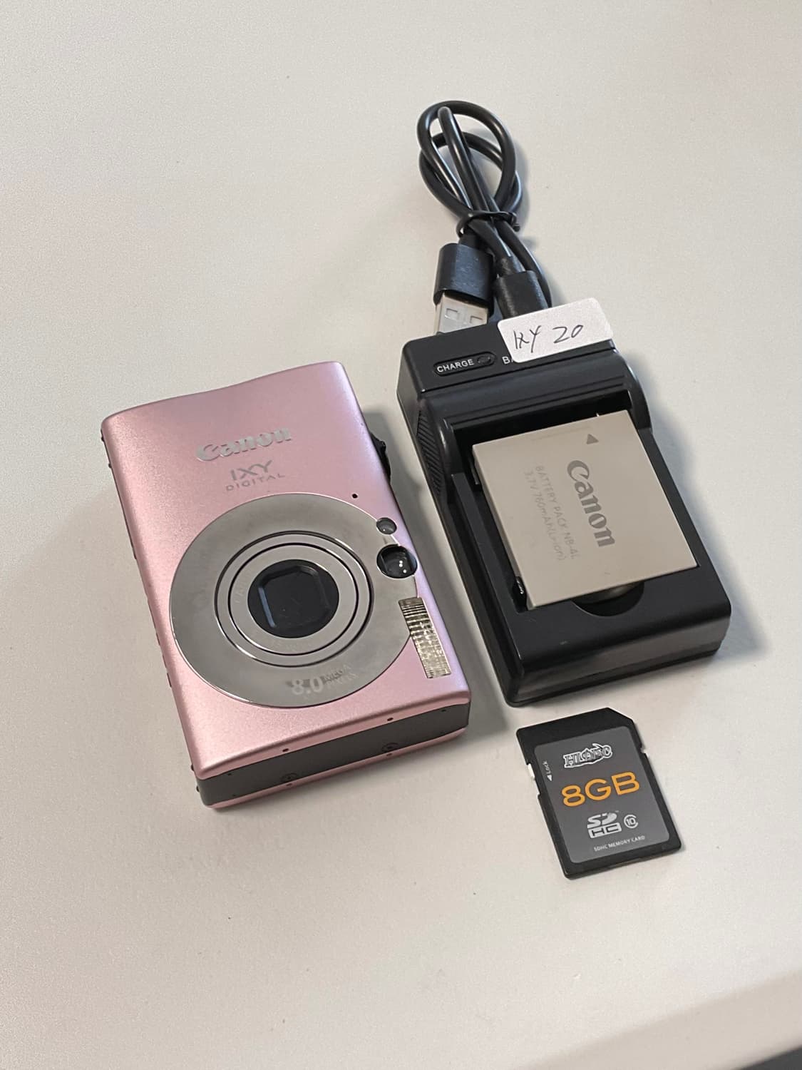 레어 매물 블핑 리사 디카 캐논 ixus 80/ixy 20is 상품이미지4