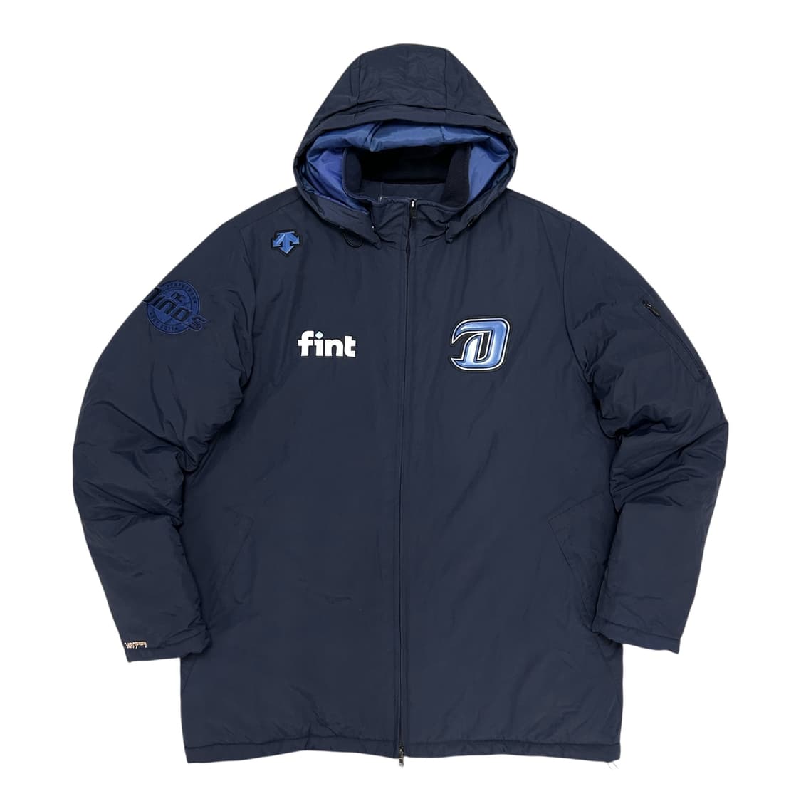 데상트 NC다이노스 22시즌 동계 후드점퍼(XL) 상품이미지1