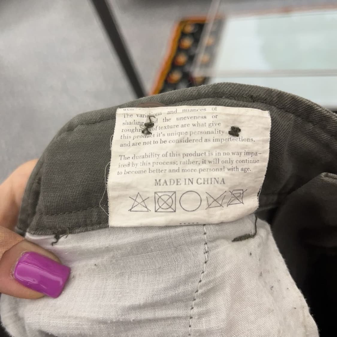 빈티지 워크웨어 멀티포켓 카키 카고 팬츠 C06675 상품이미지6