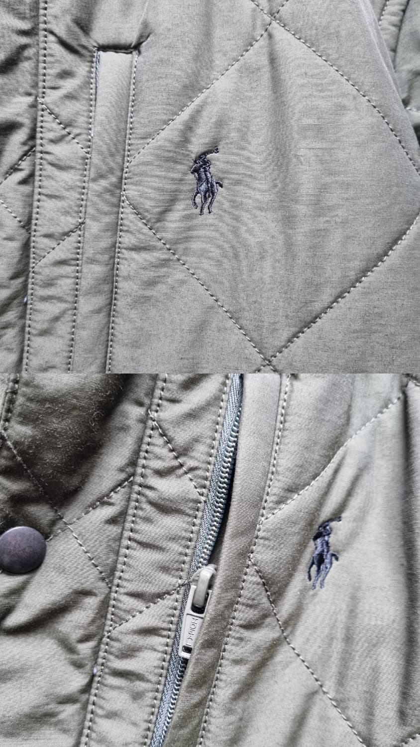 [L/100] 폴로 sussex 퀼팅 자켓 카키 상품이미지5