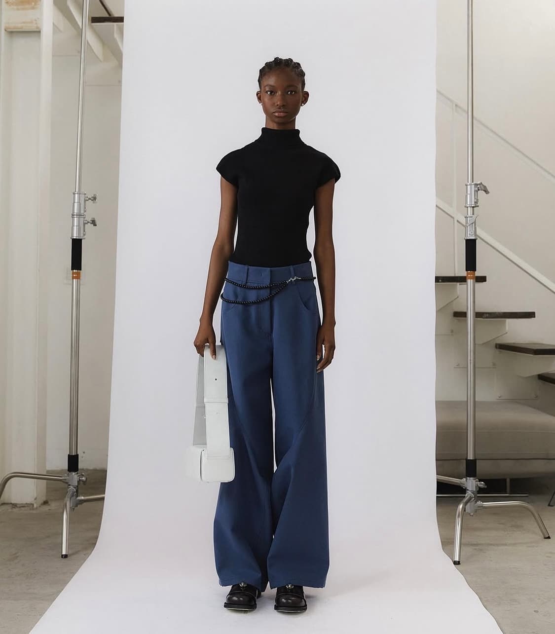 에핑글러 하프 실켓 니트 상품이미지1