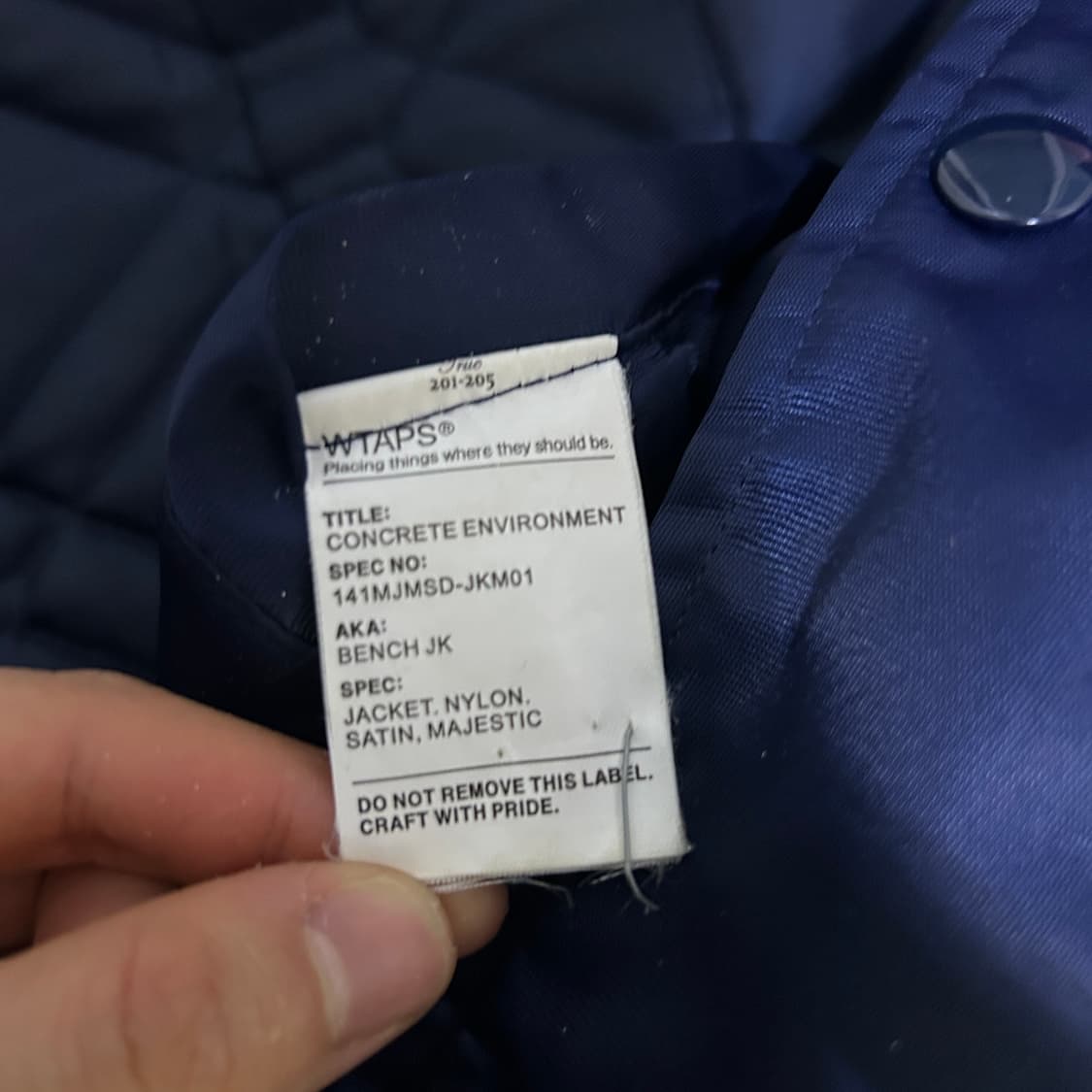 마제스틱 더블탭스 콜라보 자켓 100 상품이미지5