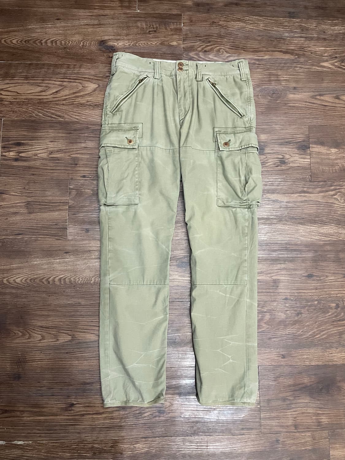 폴로 랄프로렌 마운틴 슬림핏 카고 팬츠 올리브 상품이미지1