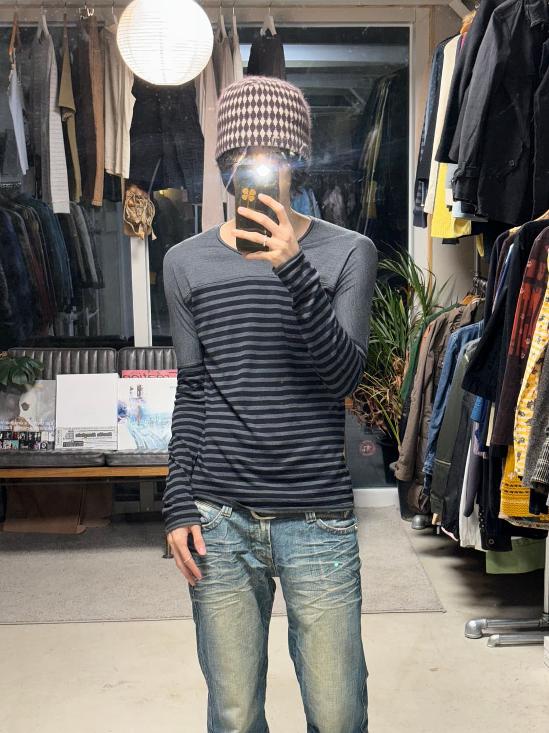 립반윙클 스트라이프 롱슬리브 상품이미지3