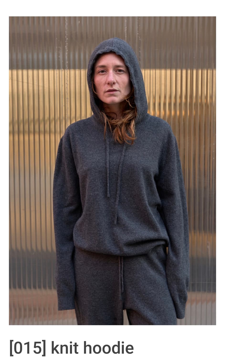 머듈 니트 셋업 블랙 상품이미지1