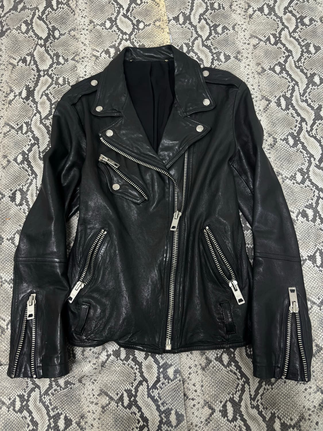 SheepSkin RockChic Leather Jacket 상품이미지6