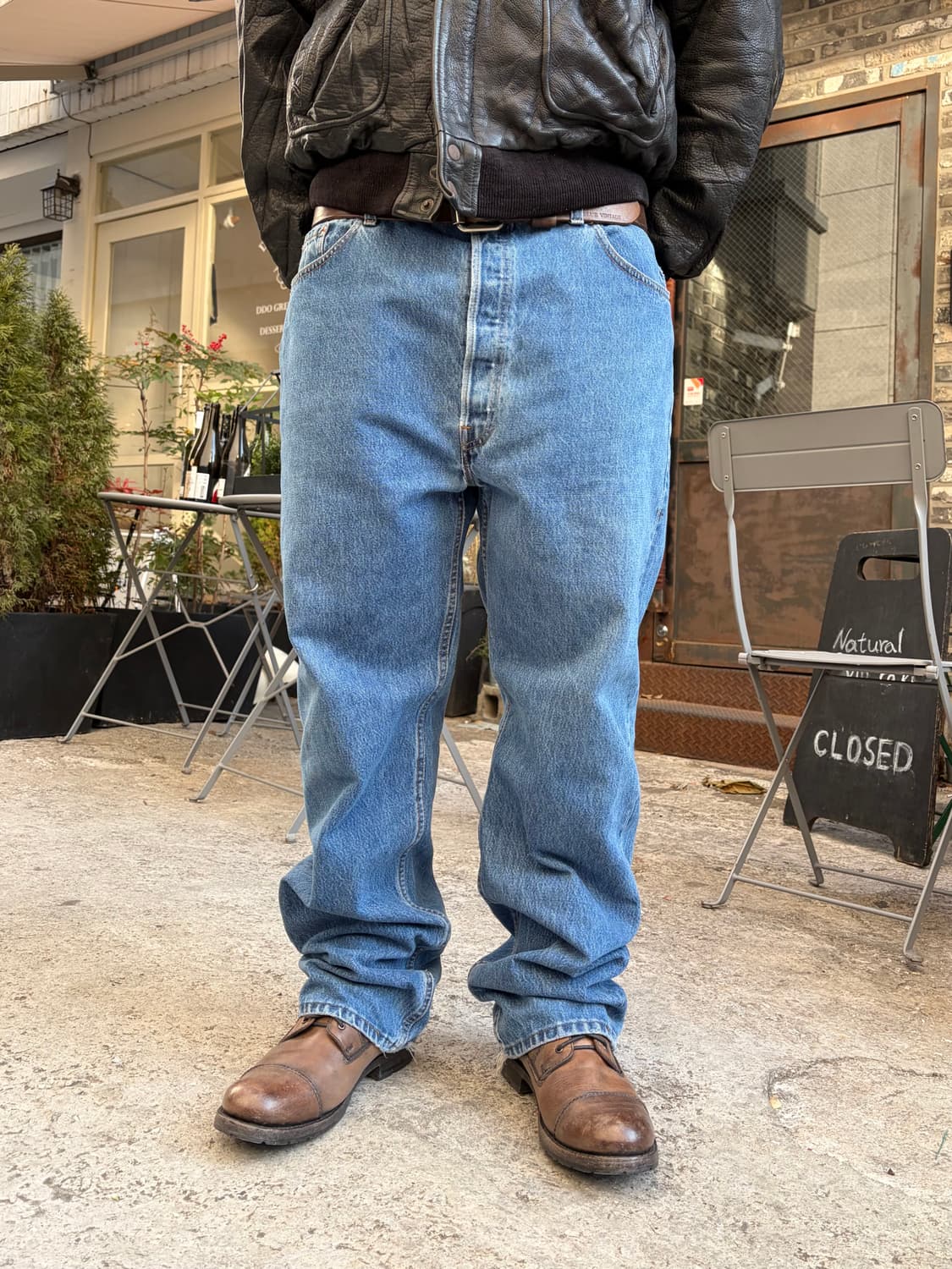90’s Levi’s 501 523 USA denim pants 상품이미지1