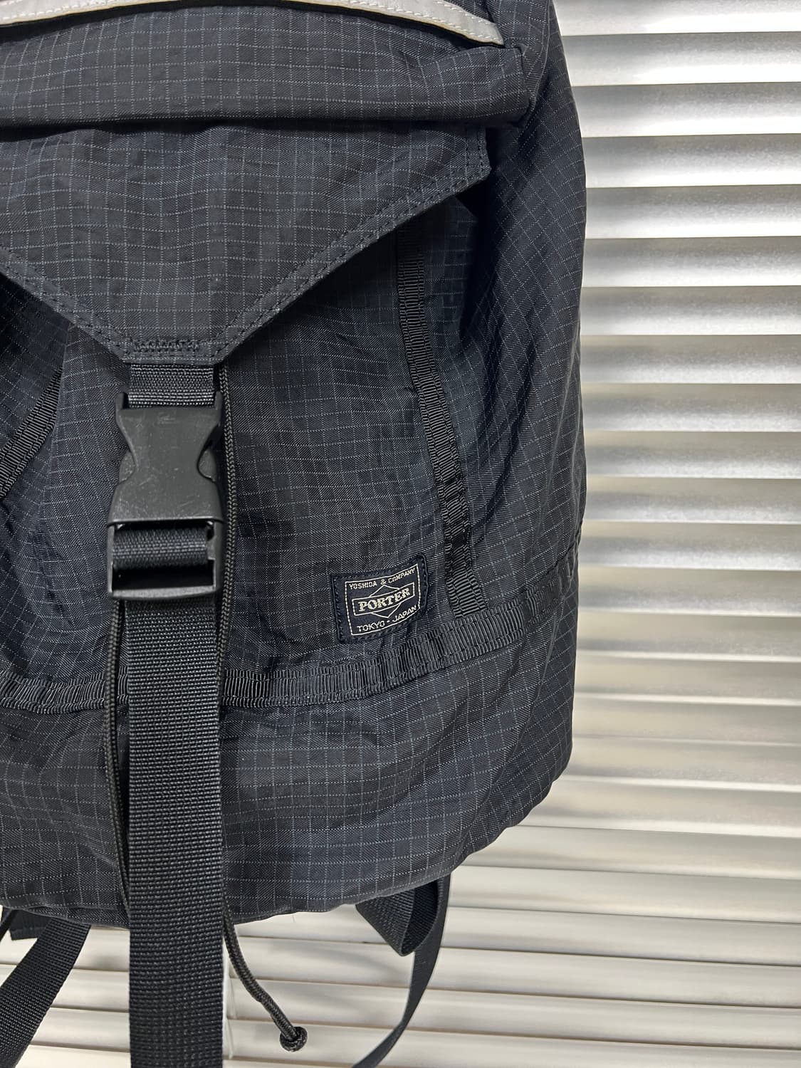 PORTER-RIPSTOP BACKPACK/RUCKSACK(Black) 상품이미지3