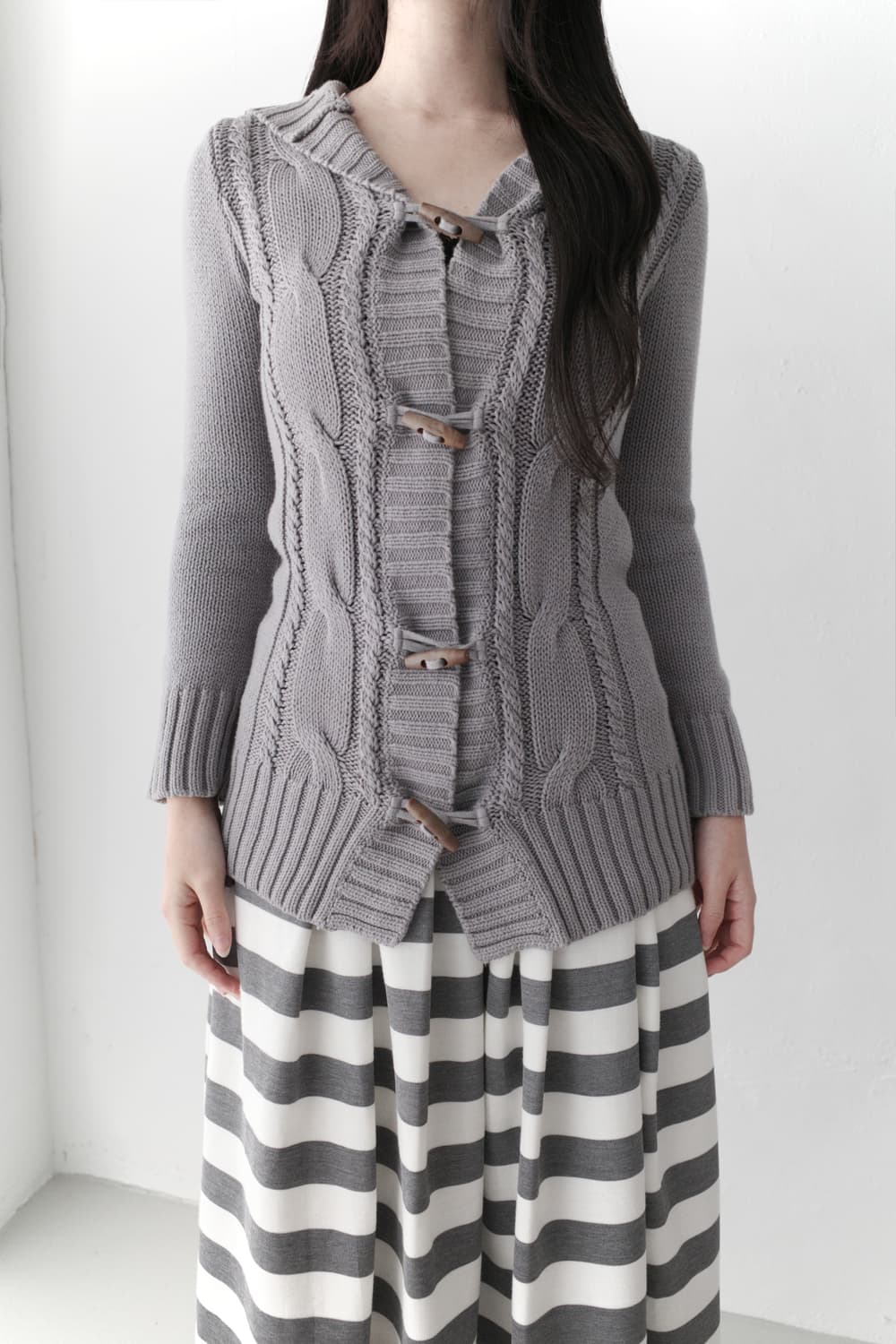 knit duffle cardigun 상품이미지6