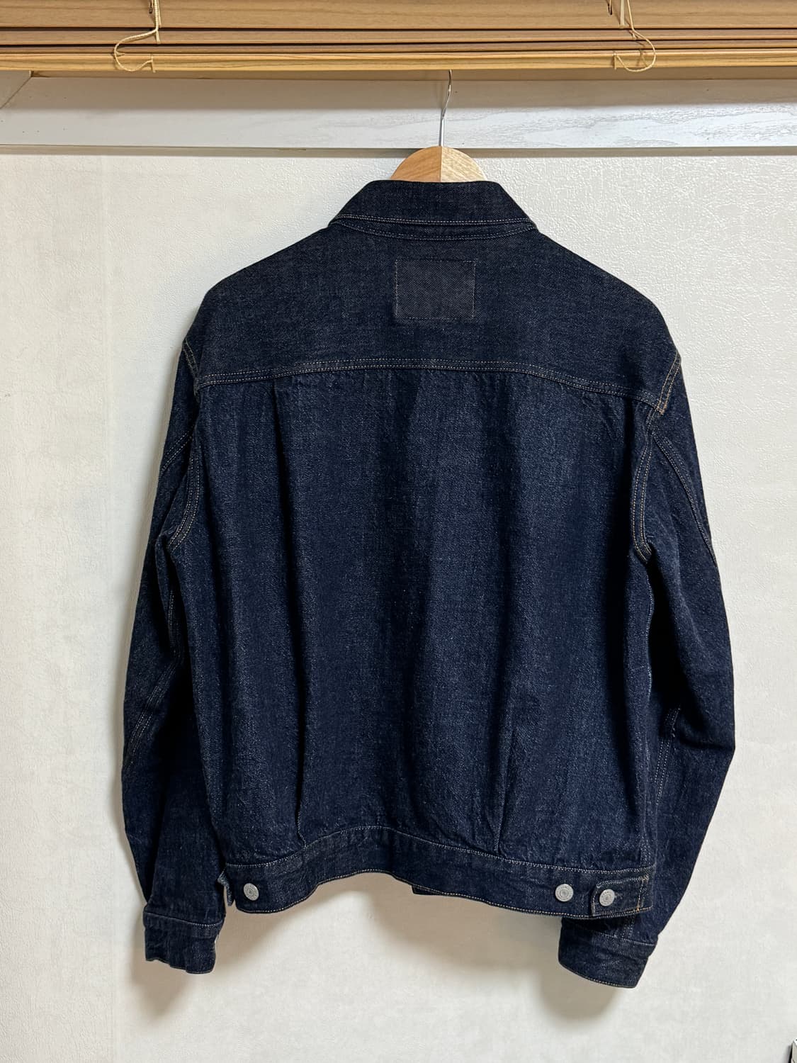 데밀 LOT.062 파이오니어 자켓 인디고 원워시 셀비지 상품이미지2
