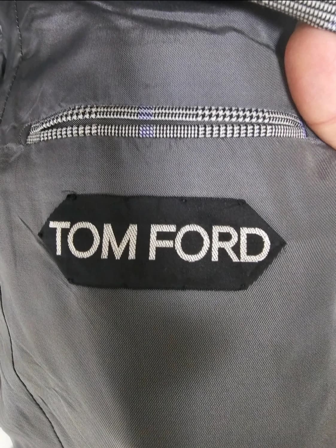 톰포드 체크 블레이저쟈켓(48r/100/에르메스타이포함) 상품이미지5