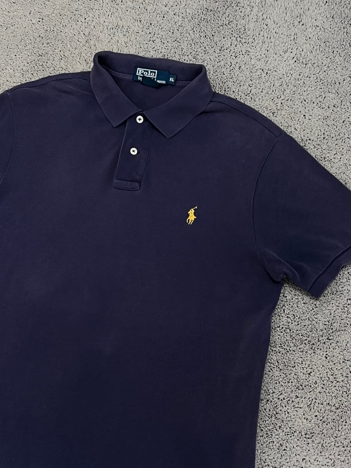 (XL) 폴로랄프로렌 커스텀핏 카라 티 라이트네이비 상품이미지2