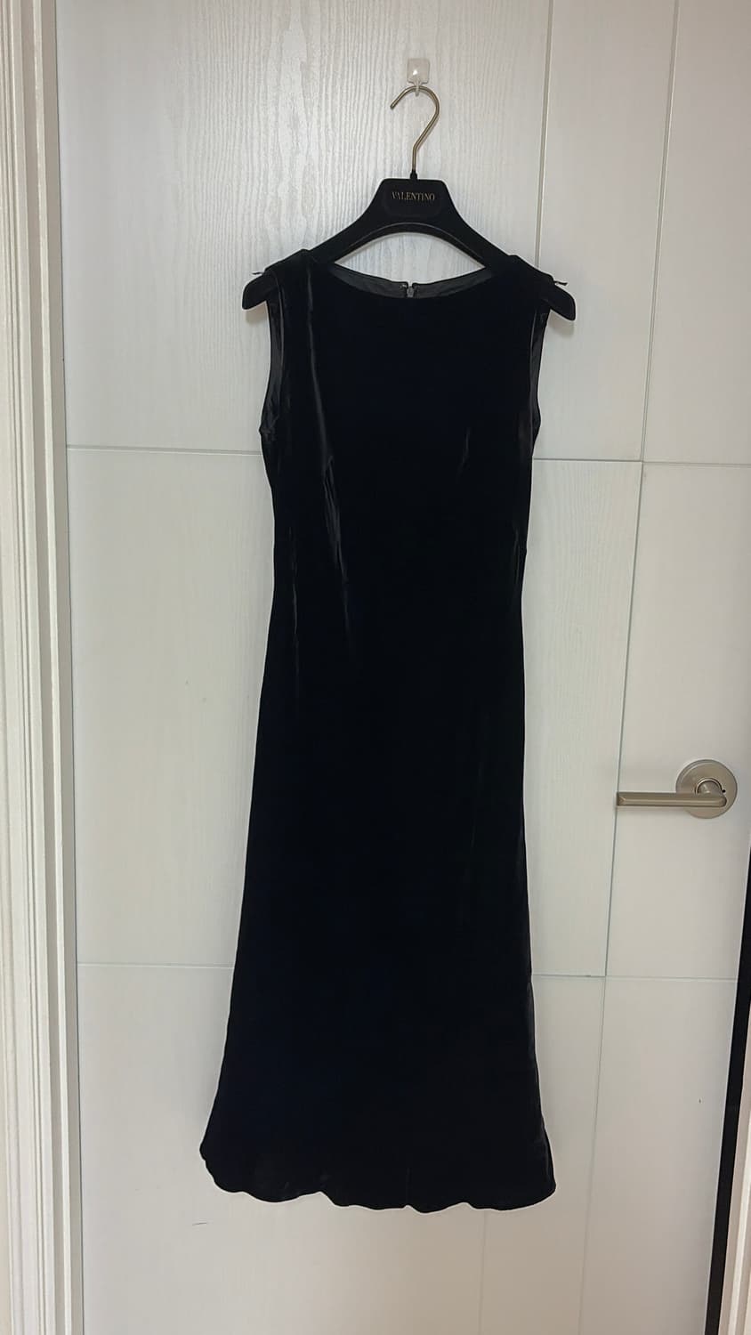 일본 벨벳 원피스 44 마른55 상품이미지1