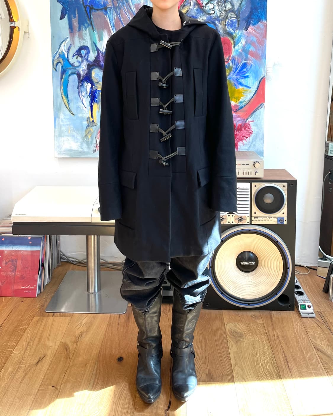 [50] 휴고보스 레더 토글 코트 상품이미지3