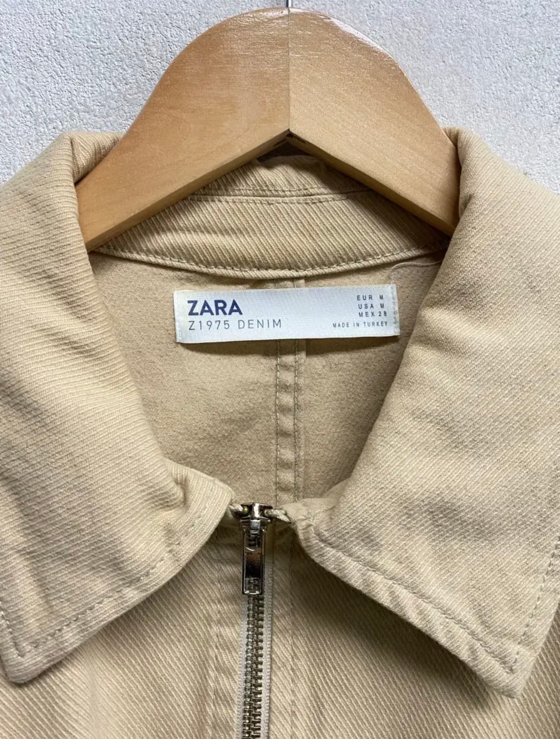 자라 ZARA 데님 크롭 자켓 M 상품이미지4