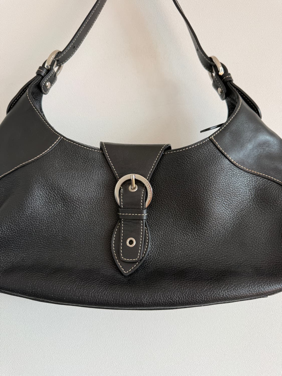 Pre owned 레더 숄더백 상품이미지2