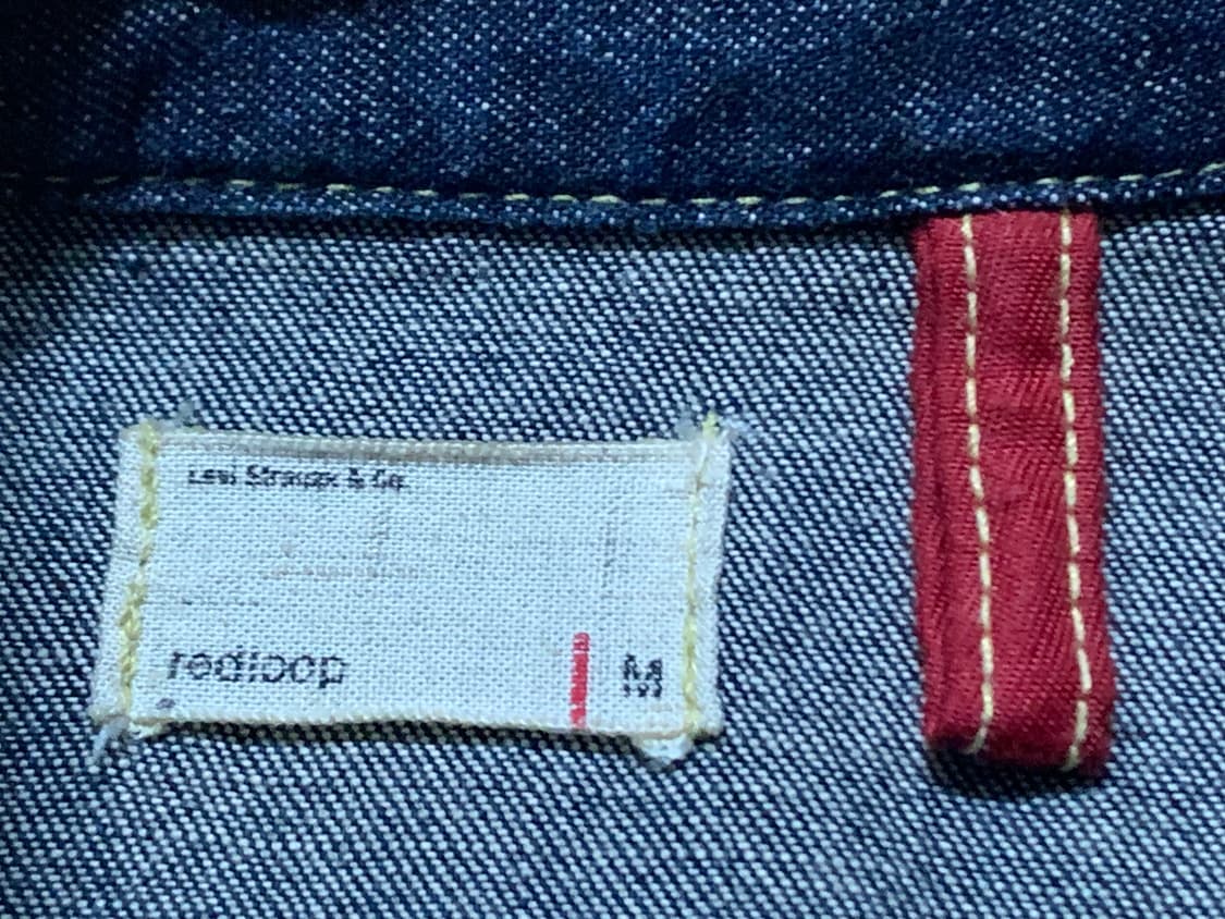 LEVIS 리바이스 레드룹 00'S 웨스턴 데님셔츠(M 사이즈) 상품이미지7