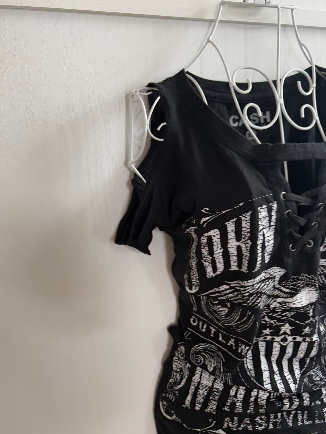 Remake Funky Printed Off-Shoulder Cut  상품이미지7