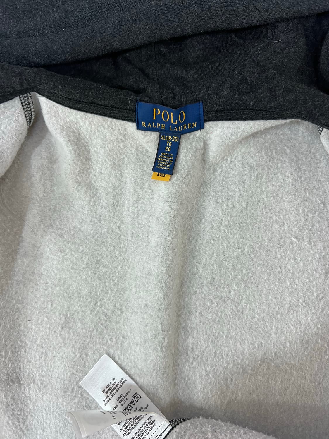 폴로보이즈후드집업XL 상품이미지7