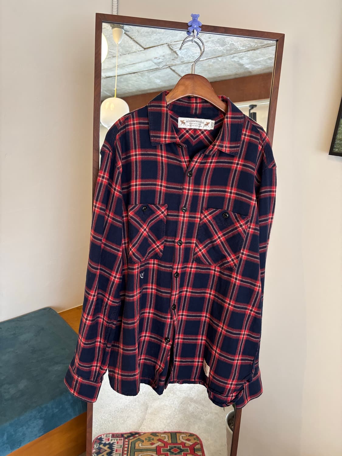 네이버후드 럼버셔츠 상품이미지2